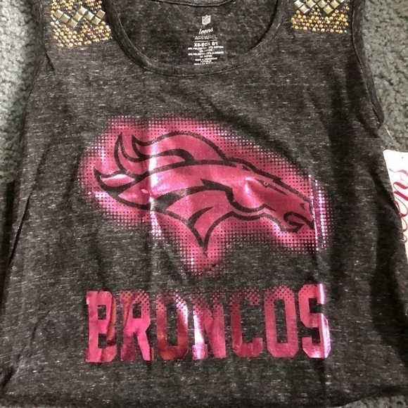 Denver Broncos Sleeveless Top NWT XS - Picture 5 of 8